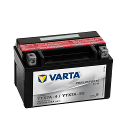 Batterie Moto VARTA AGM YTX7A-BS 6Ah 105A