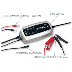 Chargeur batterie CTEK MXS 10 - 12V