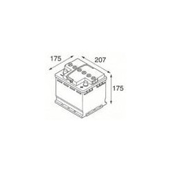 Varta Autobatterie 541400036 (A17) 