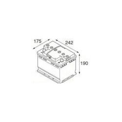 Batterie VARTA D24 Blue Dynamic 60Ah 540A