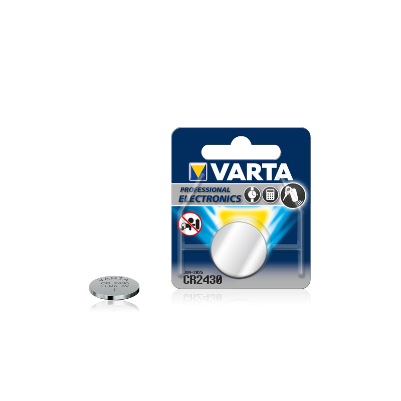 Pile Bouton Lithium Varta CR2430