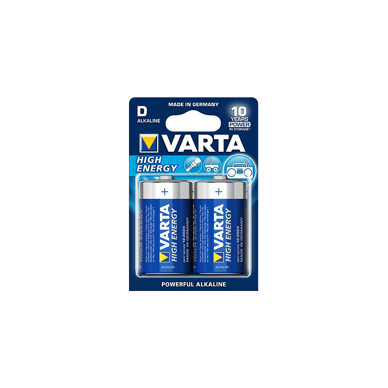 VARTA Pile D - LR20 ALCALINES