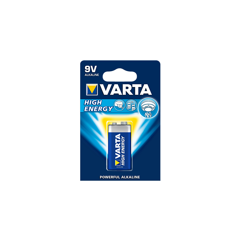 VARTA Pile 9V ALCALINES
