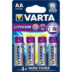 VARTA Pile AA - LR06 Lithium