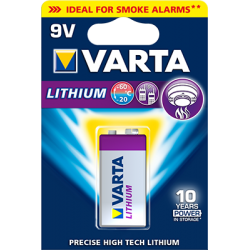 VARTA Pile 9V Lithium