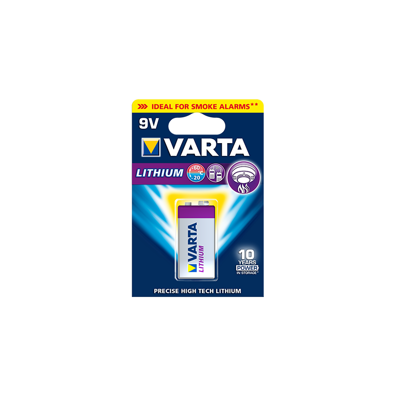 Piles VARTA 9V Lithium