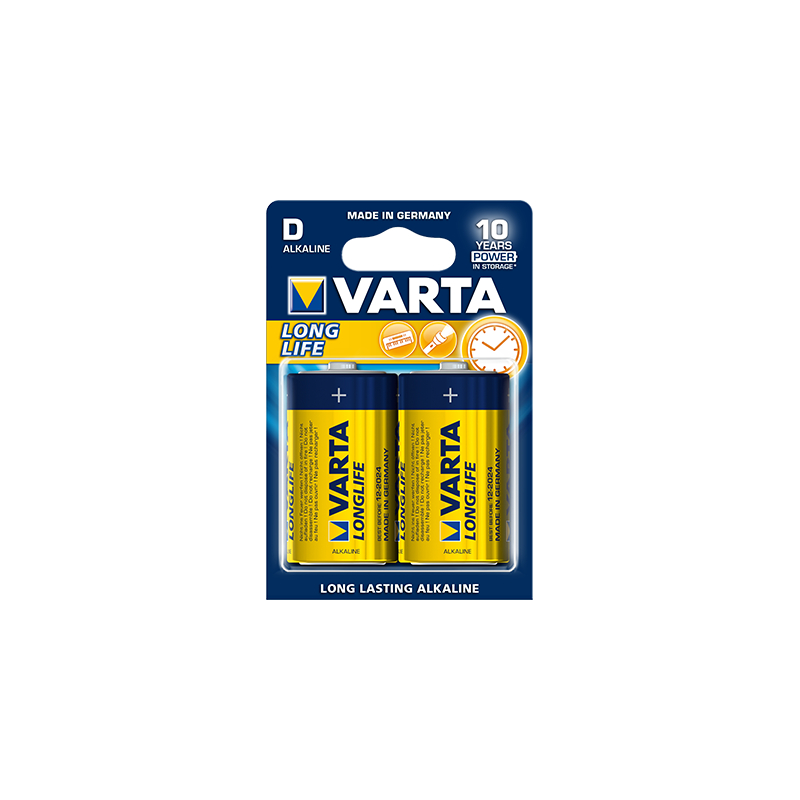 VARTA Pile D - LR20 Alcalines