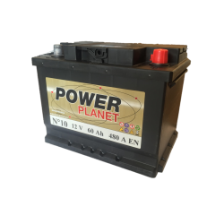 Power Planet N°10 12V 60Ah 480CCA