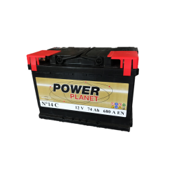 Power Planet N°14 12V 74Ah 680CCA