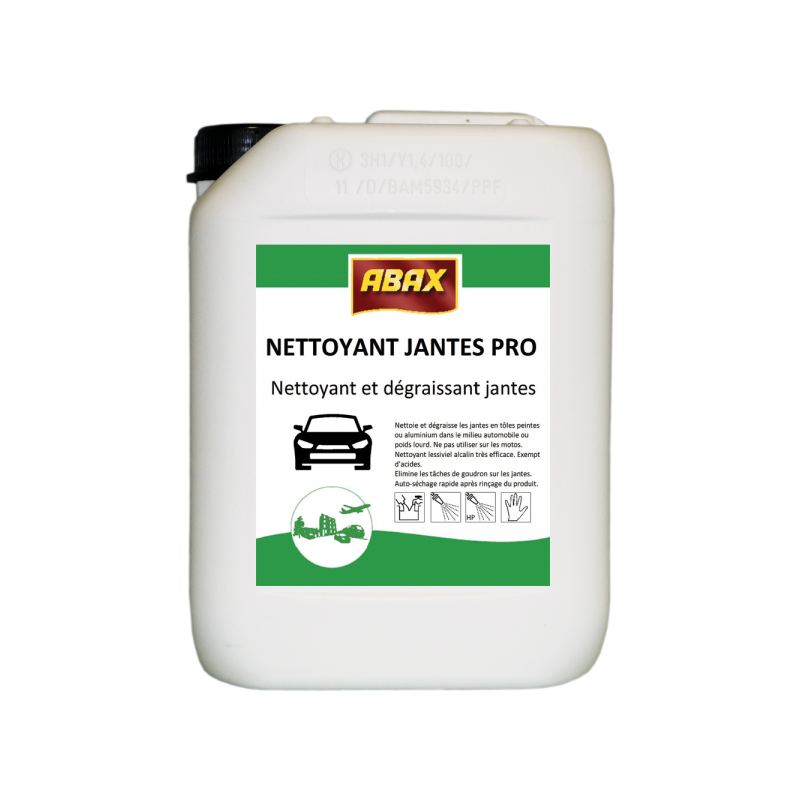 ABAX - NETTOYANT JANTES PRO 5L