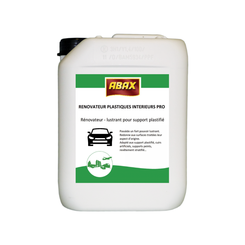 ABAX - RENOVATEUR PLASTIQUES INTERIEURS PRO 5L