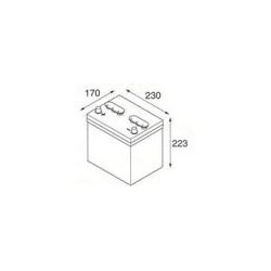 BATTERIE VARTA BLUE DYNAMIC D48 12V 60AH 540A