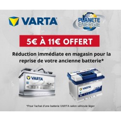 Batterie VARTA E13 Black Dynamic 70 Ah 640 A