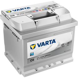 Batterie VARTA C6 Silver Dynamic 52 Ah 520 A