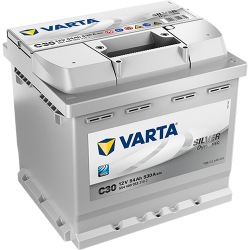 Batterie VARTA C30 Silver Dynamic 54 Ah 530 A