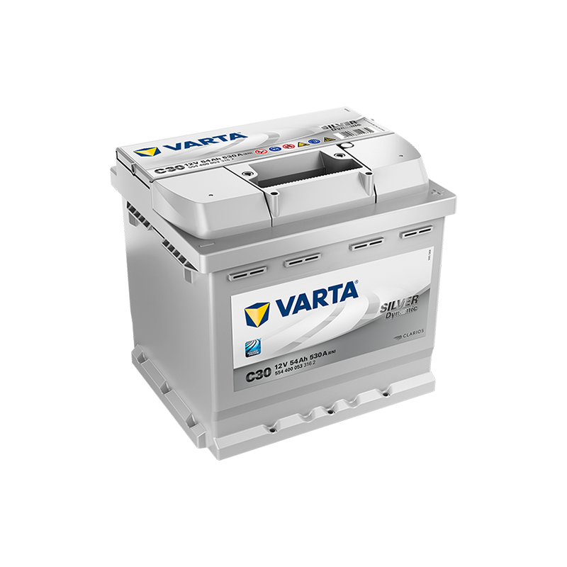 Batterie VARTA C30 Silver Dynamic 54 Ah 530 A