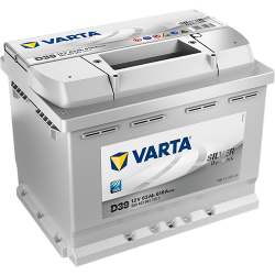 Batterie VARTA D39 Silver Dynamic 63 Ah 610 A