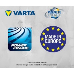 Batterie VARTA E38 Silver Dynamic 74 Ah 750 A