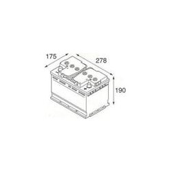 Batterie VARTA E44 Silver Dynamic 77 Ah 780 AEN 577400078