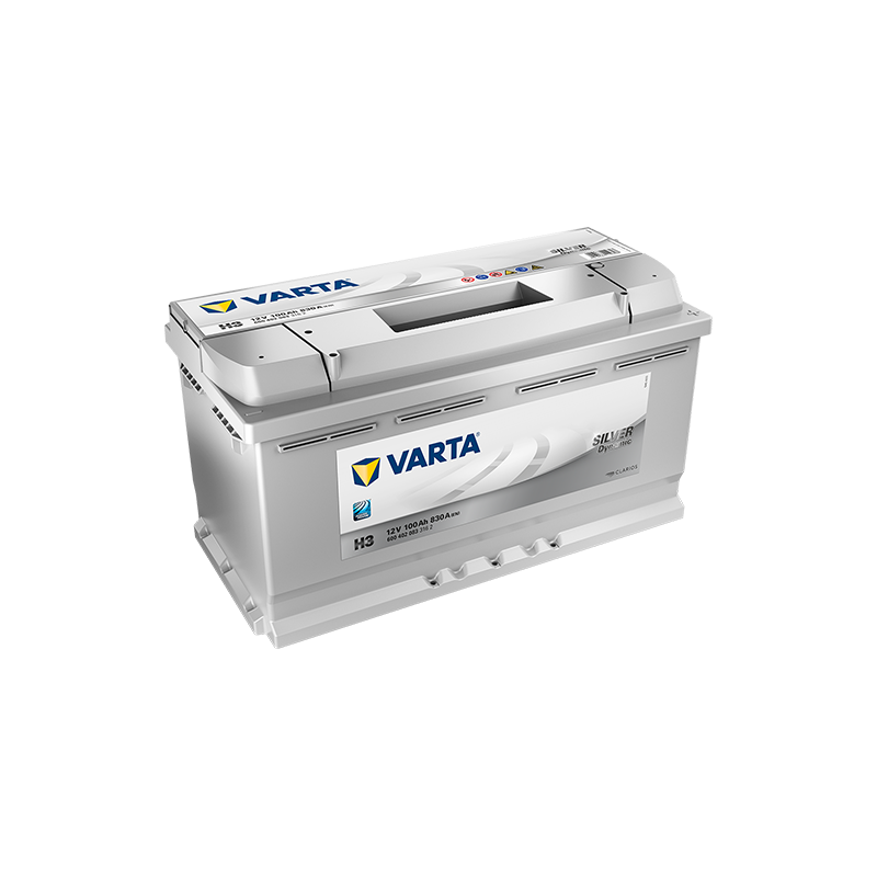 Batterie VARTA H3 Silver Dynamic 100 Ah 830 A