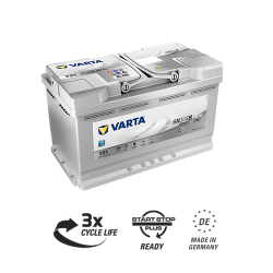 Batterie VARTA F21 Start & Stop AGM 80 Ah 800AEN