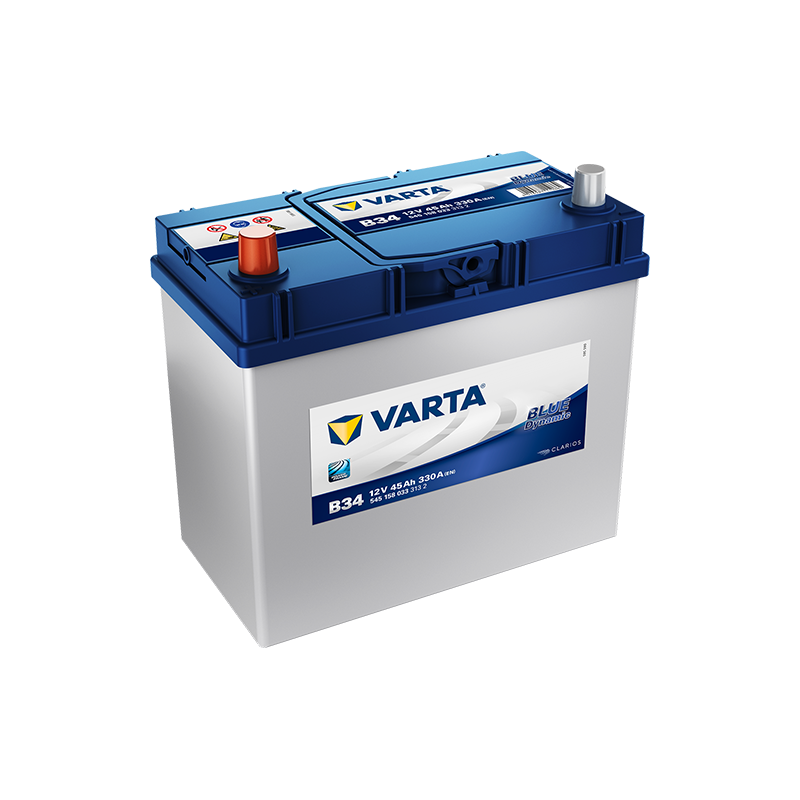 Batterie VARTA B34 Blue Dynamic 45Ah 330A