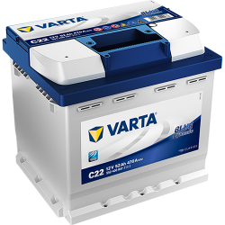 Batterie VARTA C22 Blue Dynamic 52Ah 470A