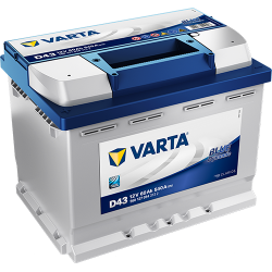 Batterie VARTA D43 Blue Dynamic 60Ah 540A