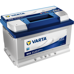 Batterie VARTA E43 Blue Dynamic 72Ah 680A