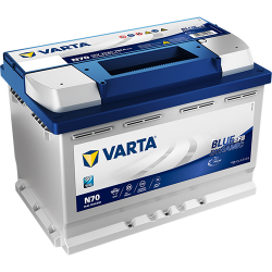 Batterie VARTA Start-Stop N70 Blue Dynamic EFB 70Ah 760A