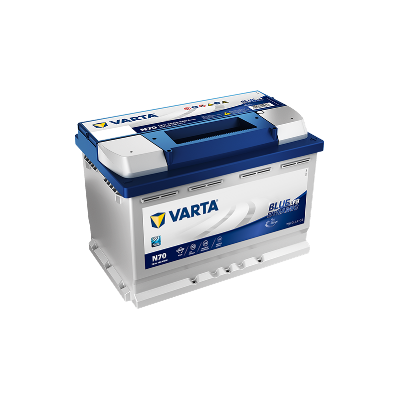 Batterie VARTA Start-Stop N70 Blue Dynamic EFB 70Ah 760A