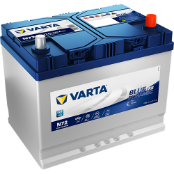 VARTA Start-Stop N72 Blue Dynamic EFB 72Ah 760A