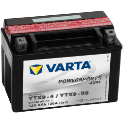 Batterie Moto VARTA AGM YTX9-BS 8Ah 135A