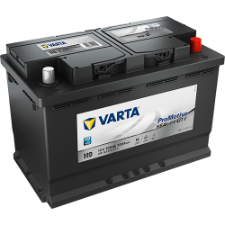 Batterie VARTA H9 ProMotive Black 100Ah 720A