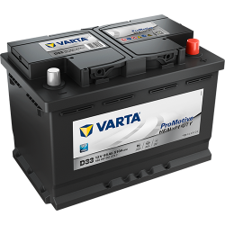 Batterie VARTA D33 ProMotive Black 66Ah 510A