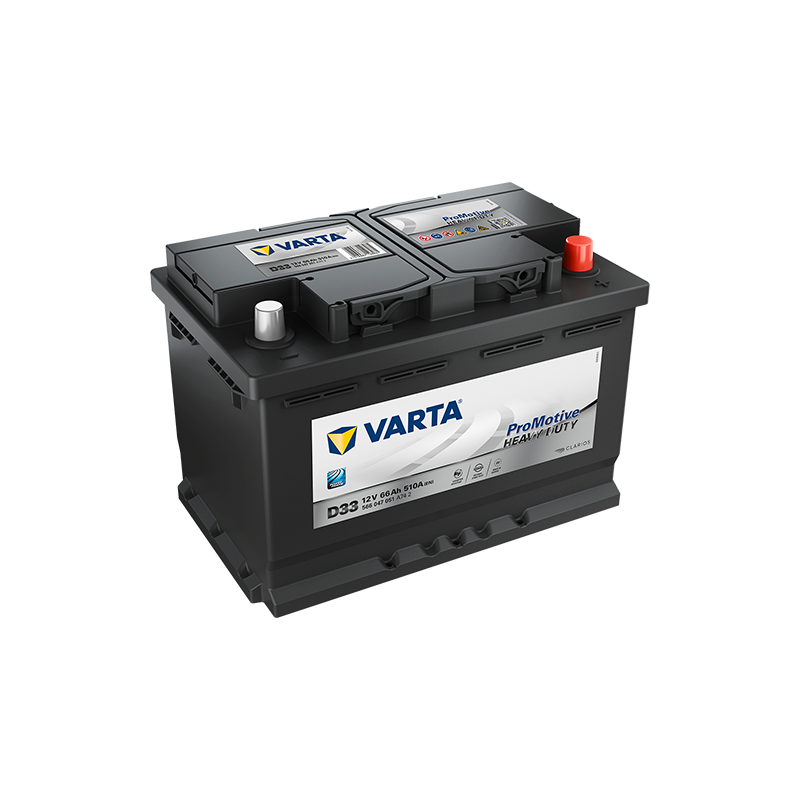 Batterie VARTA D33 ProMotive Black 66Ah 510A