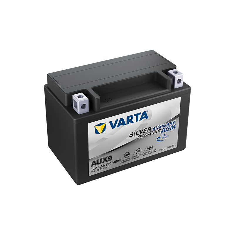 Batterie VARTA AUX9 Silver Dynamic 9Ah 130A