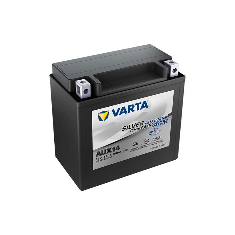 Batterie VARTA AUX14 Silver Dynamic 13Ah 200A