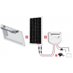Kit solaire 20W - 12V -...