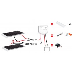 KIT CAMPING-CAR 200W – 12V
