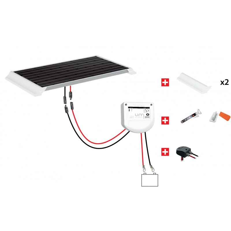 Panneau solaire monocristallin 200w-24v