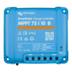 Régulateur de charge SmartSolar MPPT 75/10 RETAIL - VICTRON ENERGY