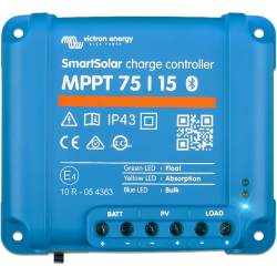 Régulateur de charge SmartSolar MPPT 75/15 RETAIL - VICTRON ENERGY