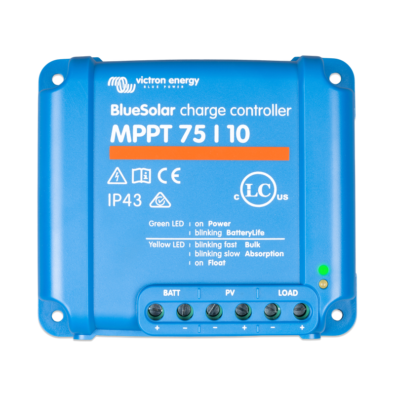 Régulateur de charge Victron Energy BlueSolar MPPT 75/10