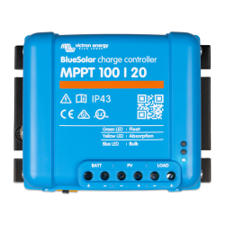 Régulateur de charge Victron Energy BlueSolar MPPT 100/20 (up tp 48V)