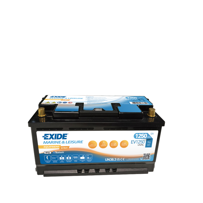 Batterie Bateau EXIDE EV1250 12V 96 AhAh 1250A