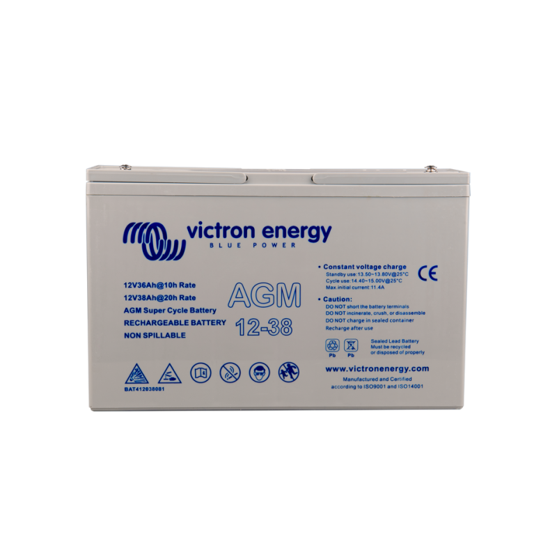 Batterie solaire AGM 12V 38Ah - Victron Energy
