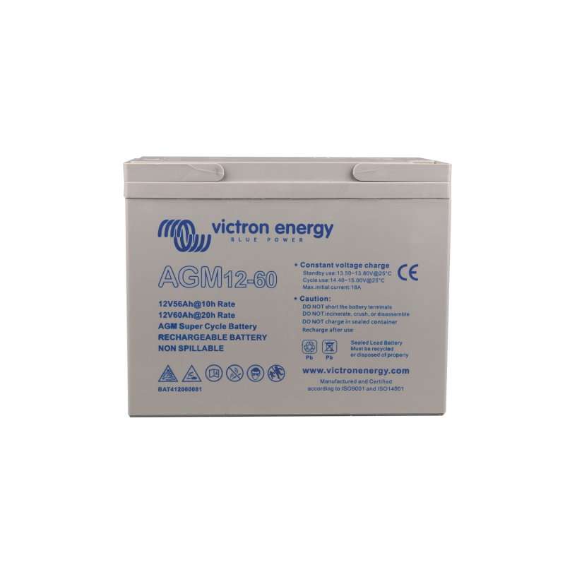 Batterie solaire AGM 12V 60Ah - Victron Energy