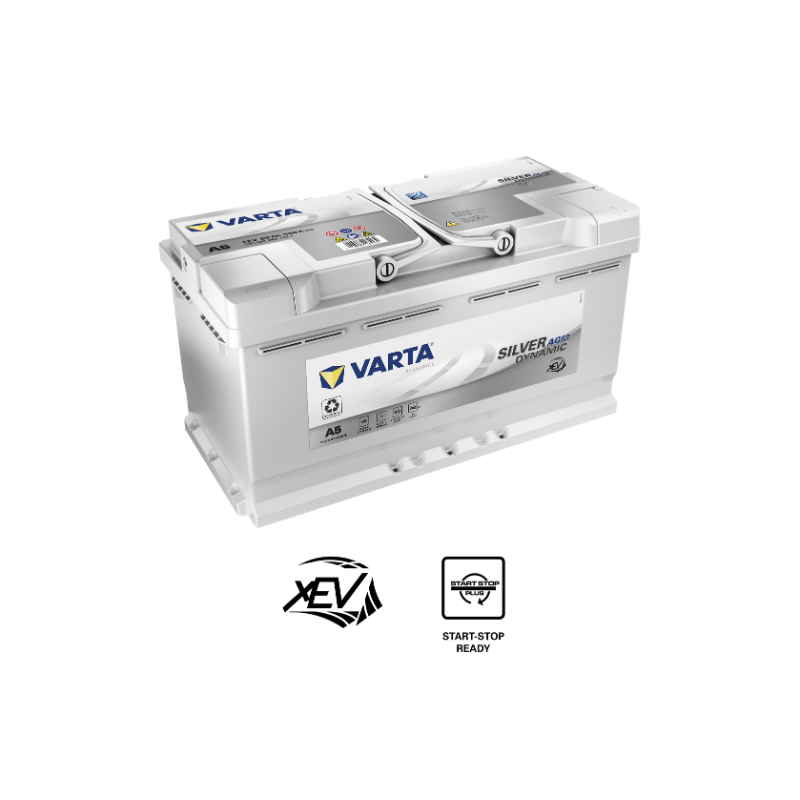 VARTA G14 Silver Dynamic AGM Start-Stop Plus Autobatterie 12V 95A