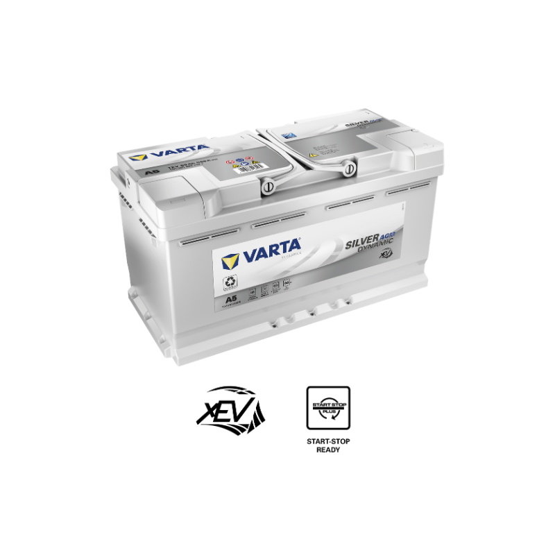 Batterie VARTA A5 Start & Stop AGM 95 Ah - 850 A